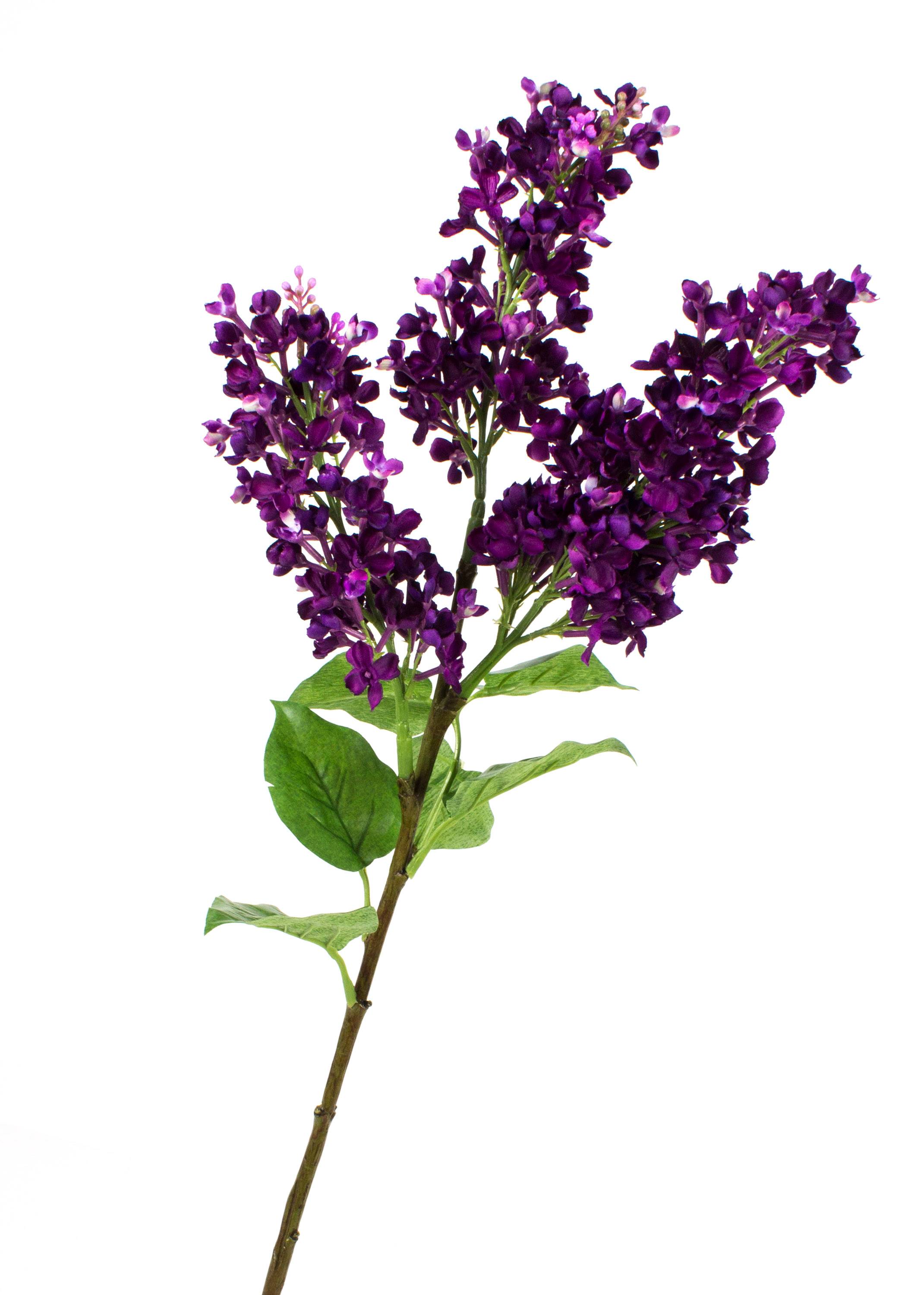 Kunstblume Flieder Zweig KELDA, lila, 85cm