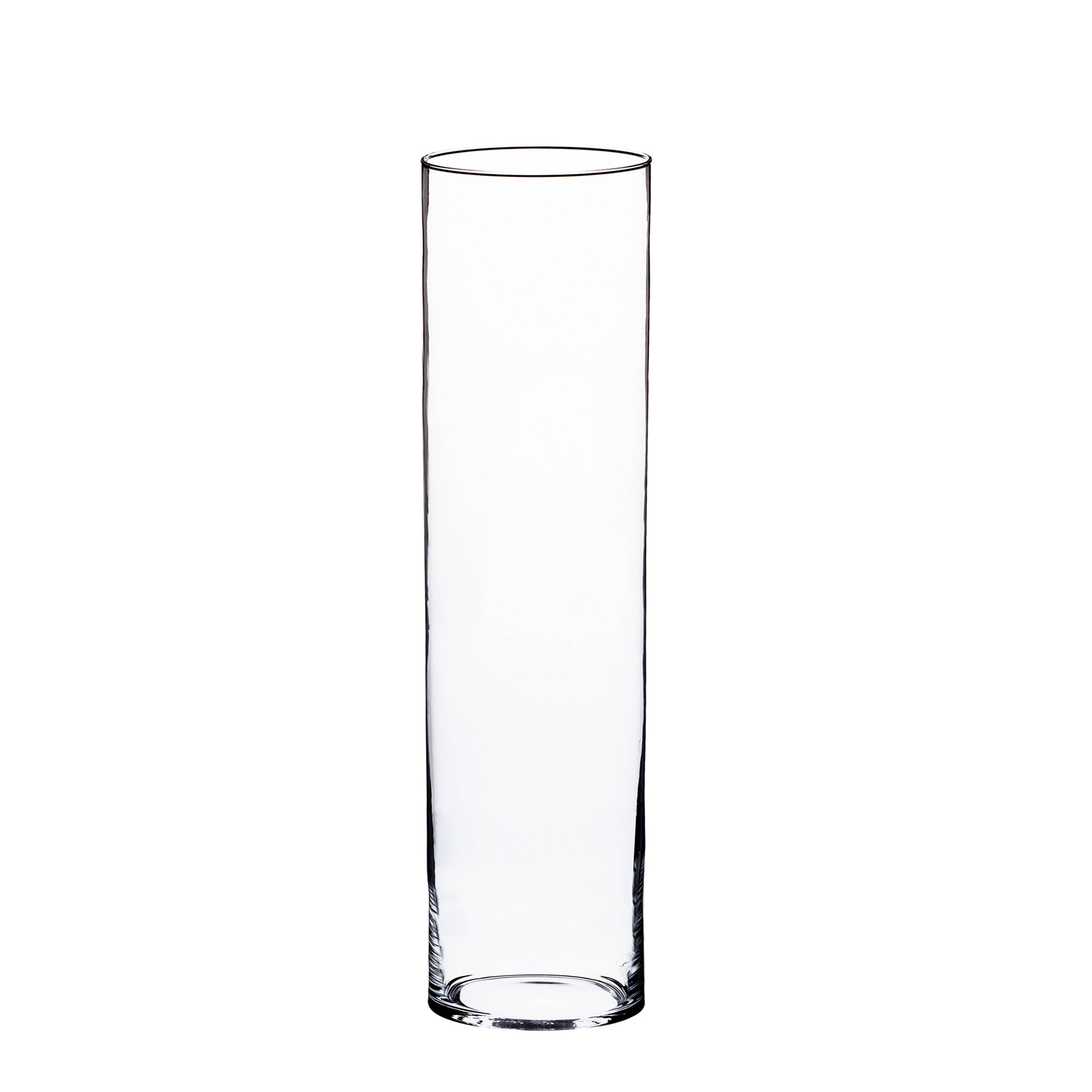 Ø15cm INNA Glas Blumenvase SANSA klar 20cm Glas Vase // Dekovase // Tischvase