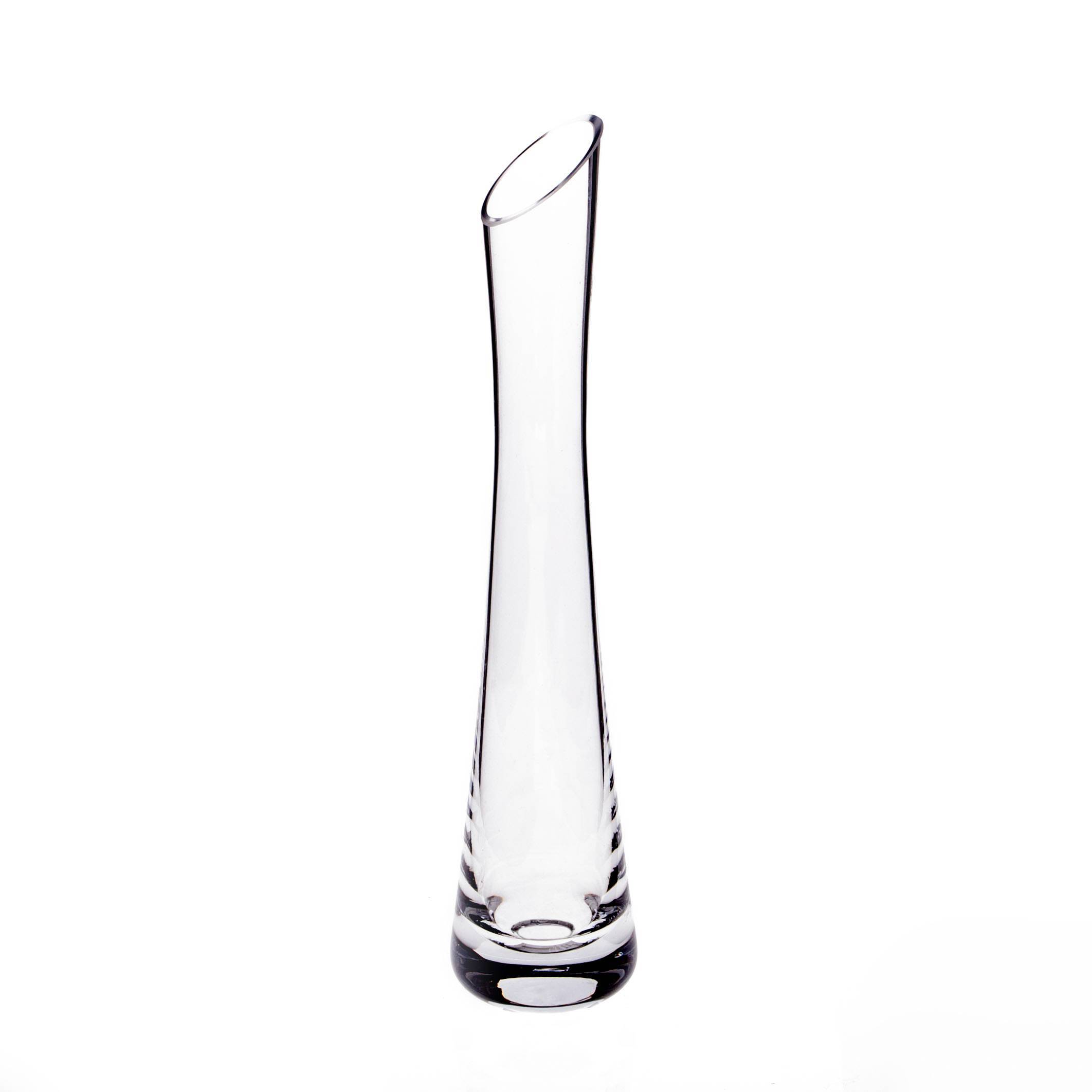Stielblumenvase PATTY, klar, 35cm, Ø7cm
