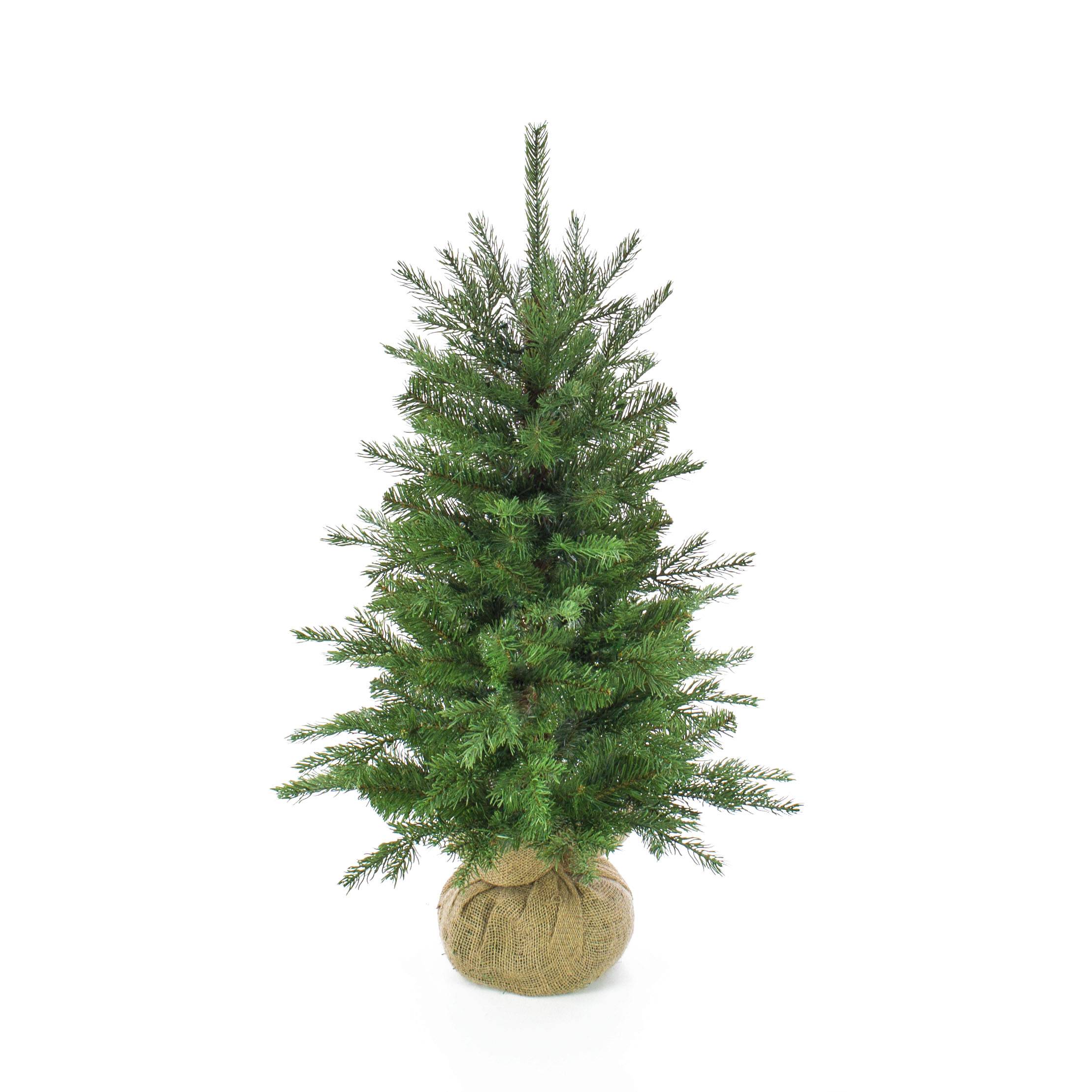 Künstlicher Tannenbaum WELLINGTON LEDs, 90cm, Ø65cm