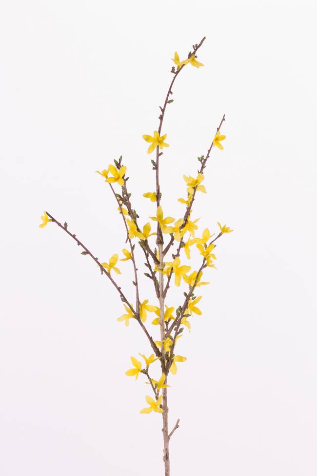 Kunst Forsythien Zweig IHRANI, gelb, 90cm | Kunstblumen
