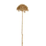 Künstlicher G.-Allium 84cm Blütenkopf Ø 17cm, gold
