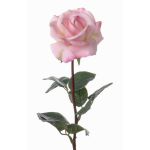 Künstliche Rose AMELIE, rosa, 70cm, Ø9cm