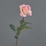 Künstliche Rose AMELIE, rosa, 70cm, Ø9cm