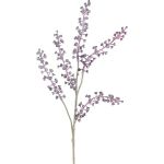Kunstzweig Kermesbeere FRUHEN mit Beeren, lila, 50cm