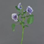 Dekozweig Stiefmütterchen SIANIE, lila-blau-weiß, 35cm, Ø5-6,5cm