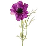Künstliche Anemone OKAPI, violett, 55cm, Ø10cm