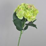 Künstliche Hortensie ANGELINA, creme-grün, 70cm, Ø23cm