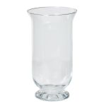 Glas Tischlicht LEA OCEAN, transparent, 25cm, Ø15cm