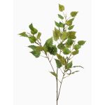 Dekozweig Birke NERIS mit Blüten, grün, 95cm