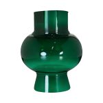 Deko Glasvase DOLGAF, petrolgrün, 17,5cm, Ø14,8cm