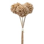 Kunst Allium Bund DUNZA, gold-metallic, 26cm