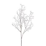 Dekozweig Koralle ZORVEK, gefroren, weiß-braun, 70cm