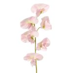 Blume künstlich Lathyrus WAHNY, hellrosa-grün-weiß, 45cm, Ø5,5cm