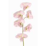 Blume künstlich Lathyrus WAHNY, hellrosa-grün-weiß, 45cm, Ø5,5cm