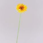 Künstliche Blume Gerbera TEUDELINDE, orange, 55cm, Ø8cm