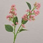Schneeball Zweig künstlich LABIBA mit Knospen, rosa, 60cm, Ø2,5-5cm