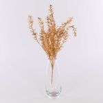 Künstlicher Mäusedorn DANISILE auf Steckstab, gold, 40cm