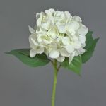 Hortensie unecht GABRIELLA, creme, 50cm, Ø17cm