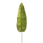 Samt Bananenblatt AOXUE, grün, 70cm