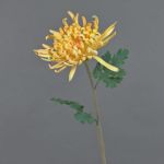 Dekoblume Chrysantheme YASULI, gelb-orange, 70cm, Ø18cm