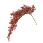 Künstlicher Sorghumhirse Zweig BOTTO mit Ähren, rot-braun, 95cm