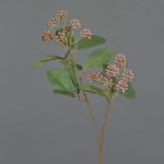 Künstlicher Hartriegel Zweig PANGO mit Knospen, altrosa, 70cm