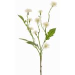 Künstliche Wiesen-Flockenblume HOLLA, weiß, 55cm, Ø3-4cm