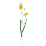 Deko Zweig Freesie ELIDU, gelb, 85cm