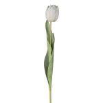 Dekoblume Tulpe GUSNAV, weiß, 50cm, Ø5cm