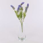 Lavendel Kunstblume ALEENA auf Steckstab, lila, 35cm, Ø13cm