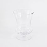 Glasvase CATANIA, Pokal, transparent, 24cm, Ø18cm
