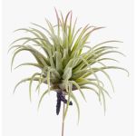 Künstliche Tillandsie Ionantha PENNY, Steckstab, grün-rot, 12cm, Ø10cm