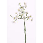 Künstliches Gänseblümchen BELINA, weiß, 30cm, Ø1-1,5cm