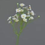 Künstliches Gänseblümchen BELINA, weiß, 30cm, Ø1-1,5cm