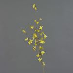 Künstlicher Forsythien Zweig IHRANI mit Blüten, gelb, 90cm, Ø1,5-4cm