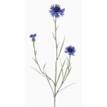 Künstliche Kornblume KELSIE, blau, 65cm, Ø2,5-6cm