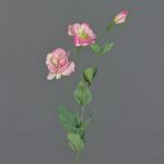 Künstlicher Lisianthus Zweig NOWA, rosa, 80cm, Ø7cm