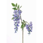Künstlicher Blauregen Zweig NEZUMI mit Blüten, blau, 105cm