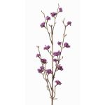 Liebesperlenstrauch Zweig künstlich LARINA mit Beeren, violett, 70cm