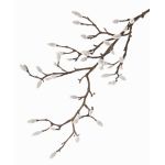 Dekozweig Magnolie KOTORI, grau, 75cm, Ø0,5-1cm
