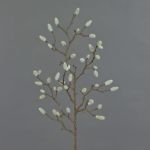 Dekozweig Magnolie KOTORI, grau, 75cm, Ø0,5-1cm