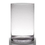 Glasvase mit Bläschen SANUA, Zylinder, klar, 30cm, Ø19cm