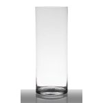 Vase aus Glas SANYA EARTH, Zylinder, transparent, 40cm, Ø15cm
