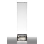Vase aus Glas SANYA EARTH, Zylinder, transparent, 30cm, Ø9cm