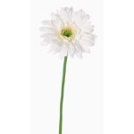 Gerbera künstlich HELLI, creme, 65cm, Ø12cm