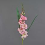Künstliche Gladiole ELEA, rosa, 80cm, Ø7-9cm