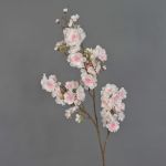 Japanischer Kirschblütenzweig künstlich RUKIA mit Blüten, hellrosa-weiß, 90cm, Ø3-6cm