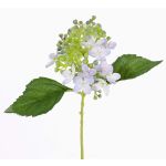 Künstliche Hortensie CHABY, hellblau-lila-weiß, 30cm, Ø9cm