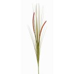 Fuchsschwanzgras künstlich JILL, Steckstab, Rispen, grün-rot, 90cm